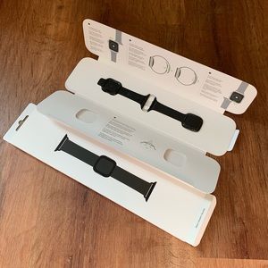 Apple Watch Band 40mm Black Modern Buckle